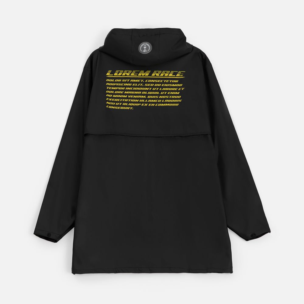 Парка R4, черная / Миниатюра нанесения (1000)