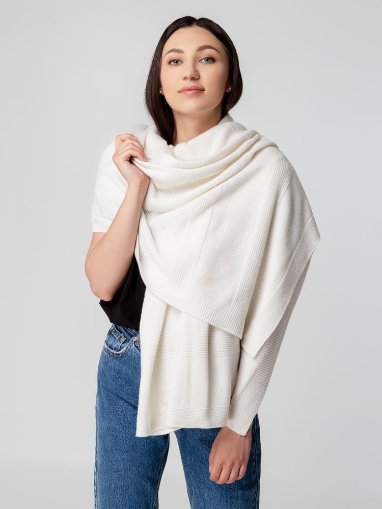 Палантин Territ, белый / Миниатюра WWW (1000)