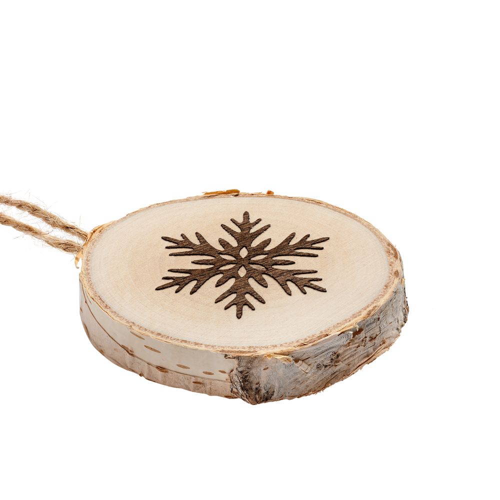 Подвеска Logger, со снежинкой / Миниатюра WWW (1000)