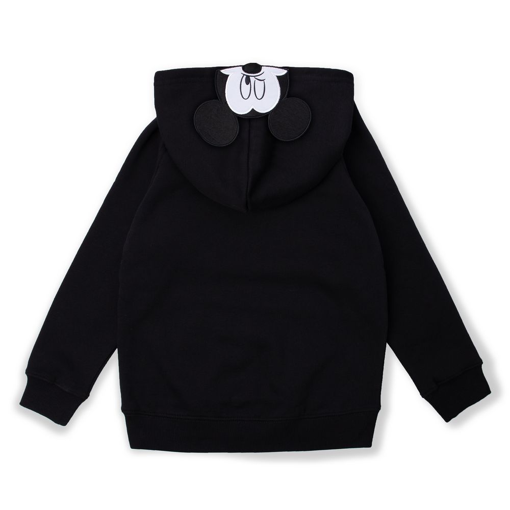 Худи детское Mickey In My Head, черное / Миниатюра WWW (1000)