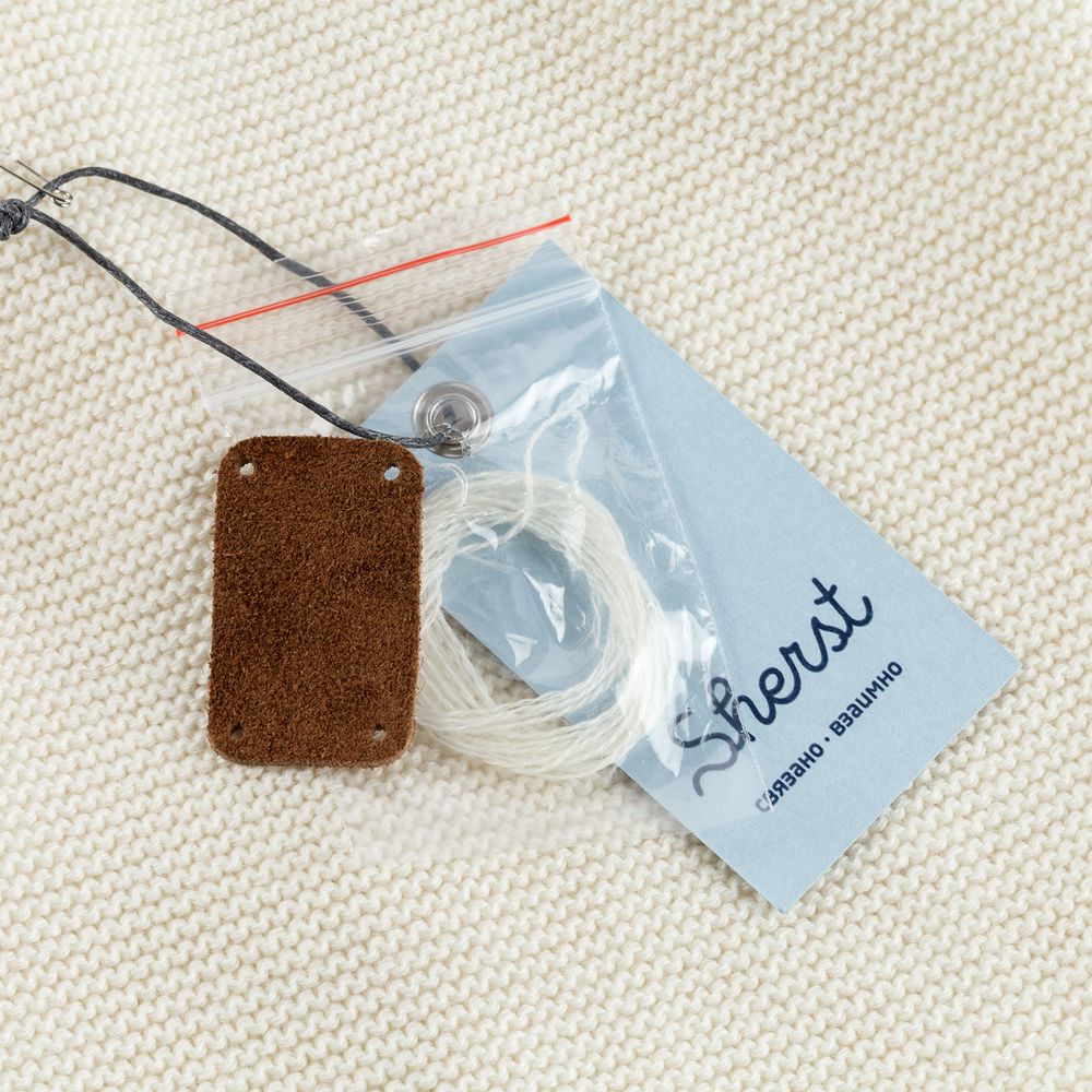 Шапка Windy Rose, молочно-белая / Миниатюра WWW (1000)