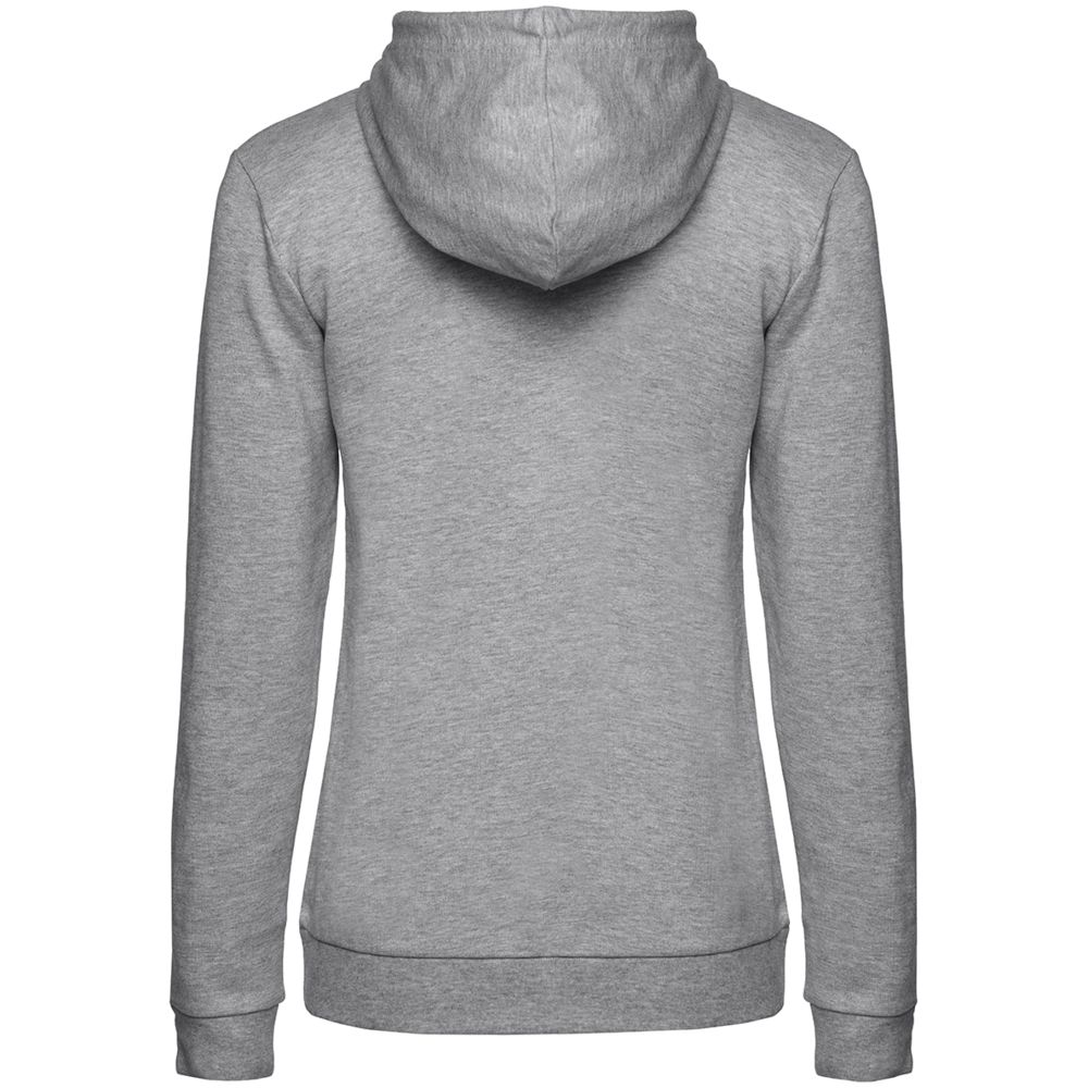 Толстовка с капюшоном женская Hoodie, серый меланж / Миниатюра WWW (1000)