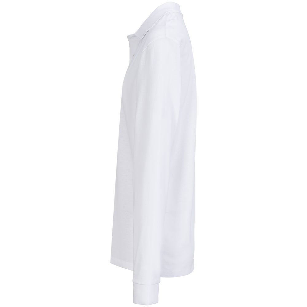 Рубашка поло унисекс с длинным рукавом Pacific LSL, белая / Миниатюра WWW (1000)