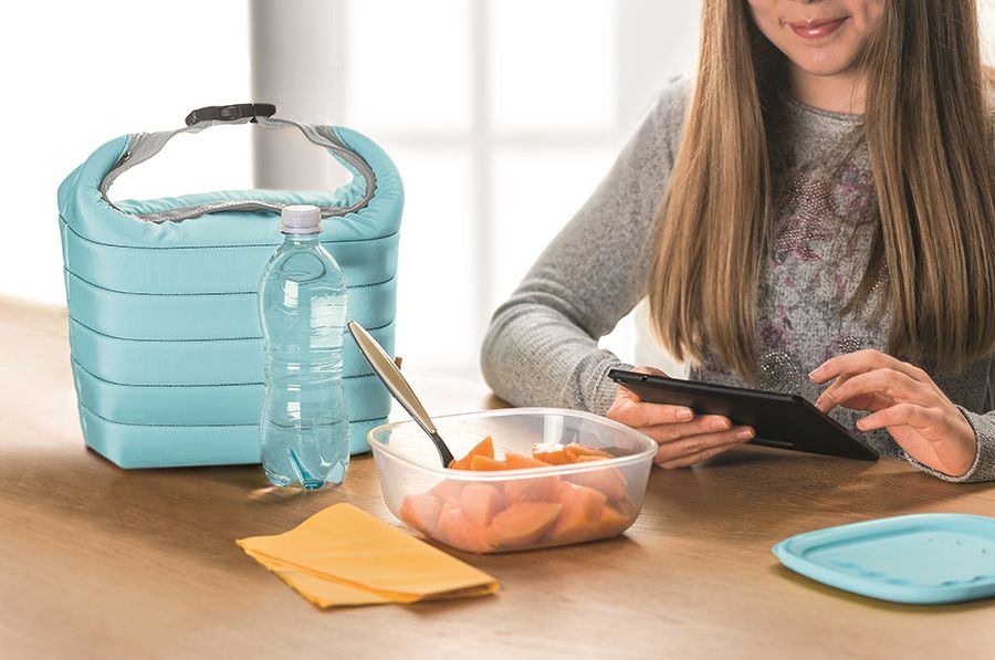 Набор Handy: термосумка и контейнер, малый, зеленый / Миниатюра WWW (1000)