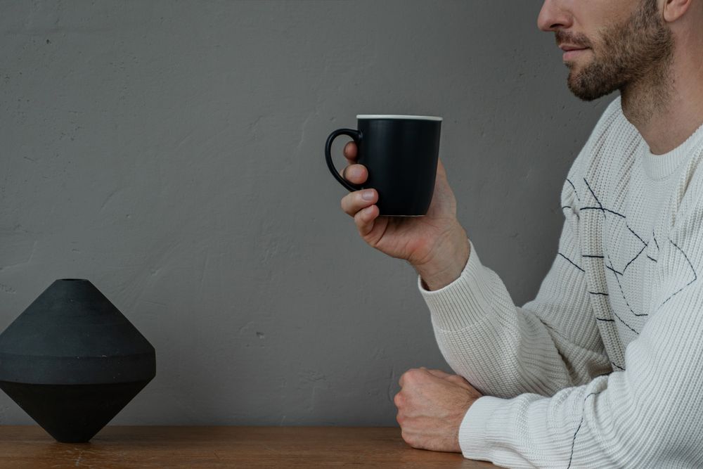 Кружка Doppel, черная / Миниатюра WWW (1000)