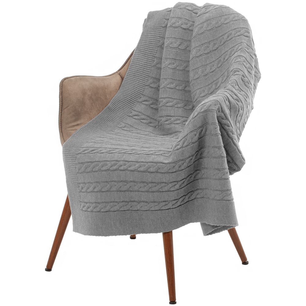 Плед Heat Trick, светло-серый меланж / Миниатюра WWW (1000)