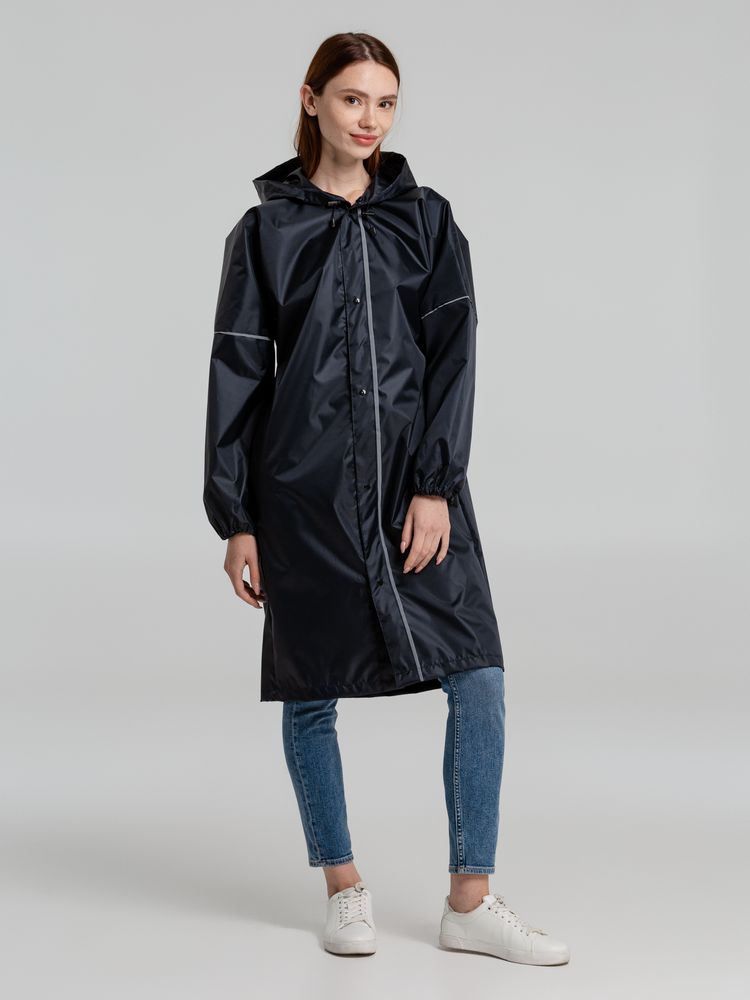 Дождевик со светоотражающими элементами Rainman Blink, темно-синий / Миниатюра WWW (1000)