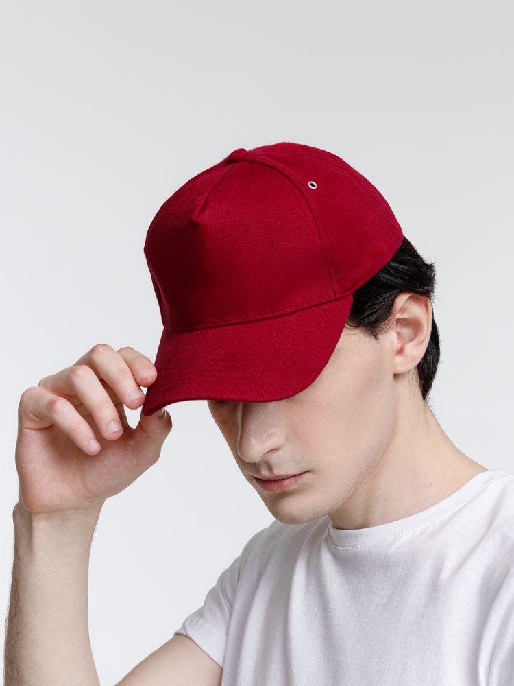 Бейсболка Standard, бордовая / Миниатюра WWW (1000)