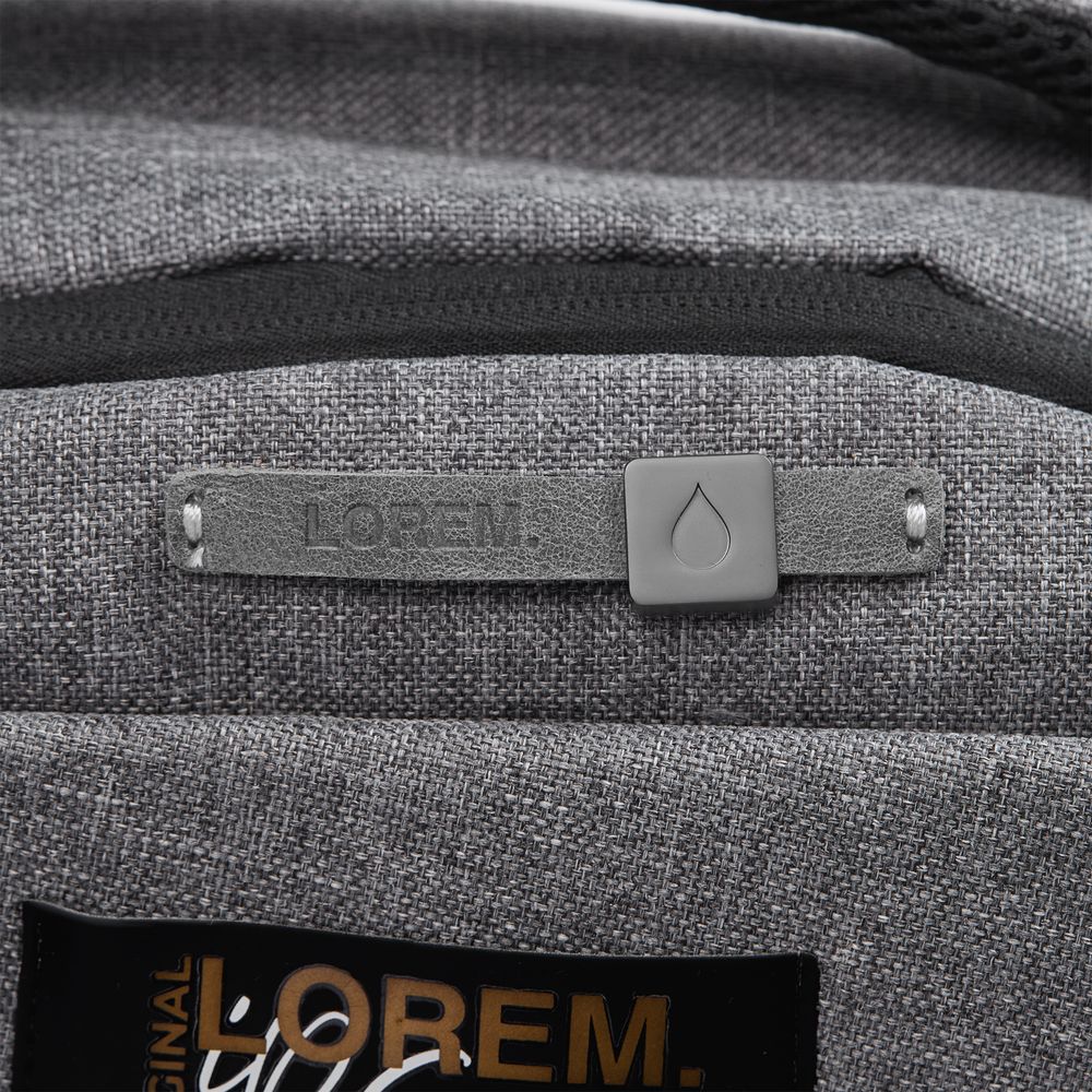 Шильдик на резинку Band, капля / Миниатюра нанесения (1000)