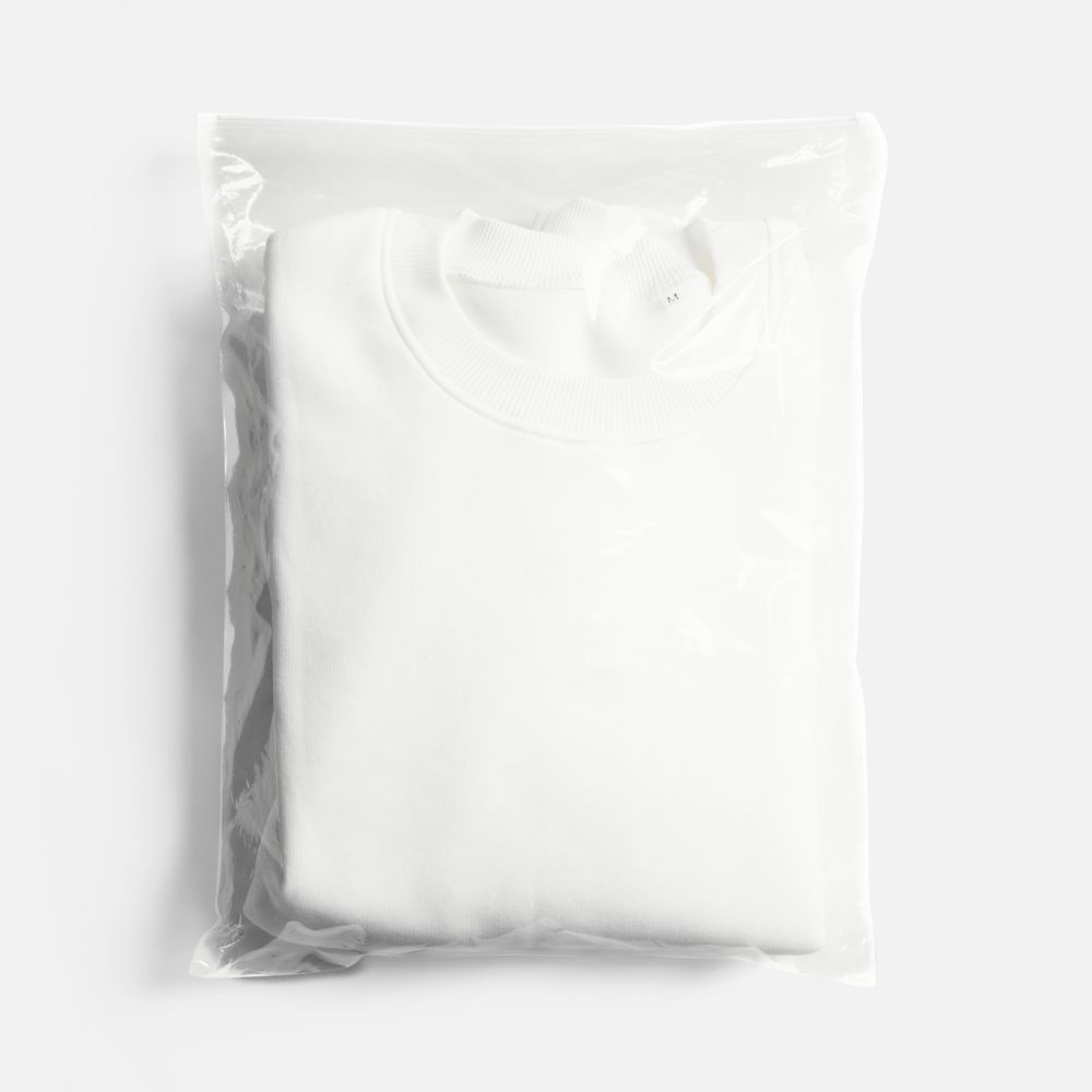 Свитшот оверсайз унисекс True Self, молочно-белый / Миниатюра (упак) (1000)