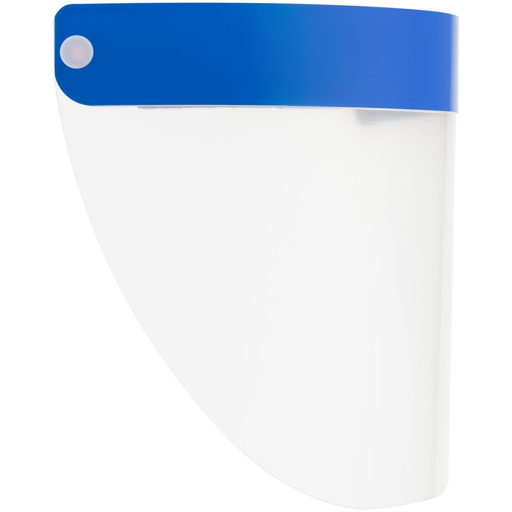 Прозрачный экран для лица Barrier, немедицинский, с синей лентой / Миниатюра WWW (1000)