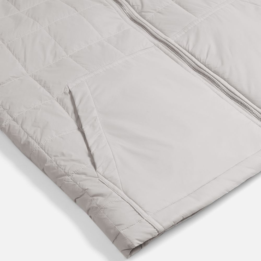 Жилет унисекс Warmbridge, светло-серый / Миниатюра WWW (1000)