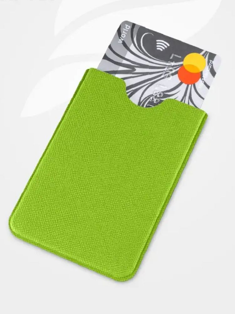 Чехол для карты с RFID-защитой на заказ, экокожа / Миниатюра WWW (1000)