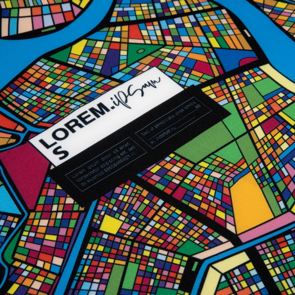 Чехол на чемодан Kansi на заказ, неопрен / Миниатюра WWW (1000)