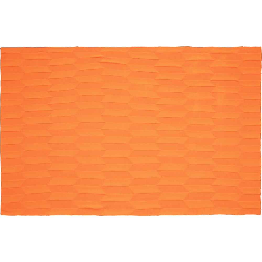 Плед Rombus, оранжевый (апельсин) / Миниатюра WWW (1000)