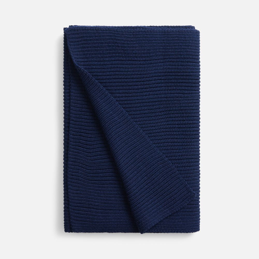 Шарф Nobilis Mono, темно-синий / Миниатюра WWW (1000)