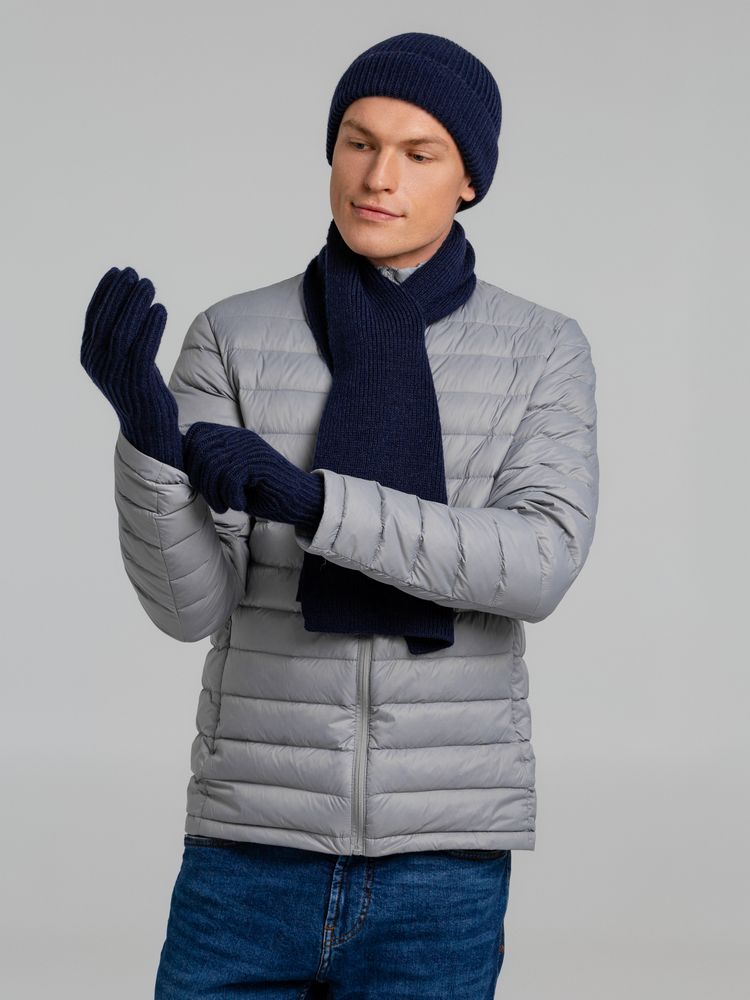 Перчатки Bernard, темно-синие / Миниатюра WWW (1000)