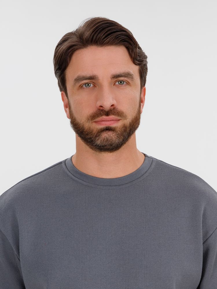 Джемпер с коротким рукавом Siluetti Volumica, серый / Миниатюра WWW (1000)