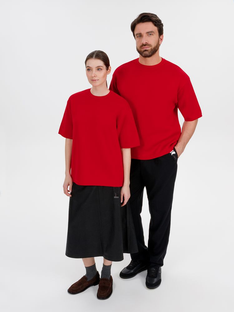 Джемпер с коротким рукавом Siluetti Volumica, красный / Миниатюра WWW (1000)