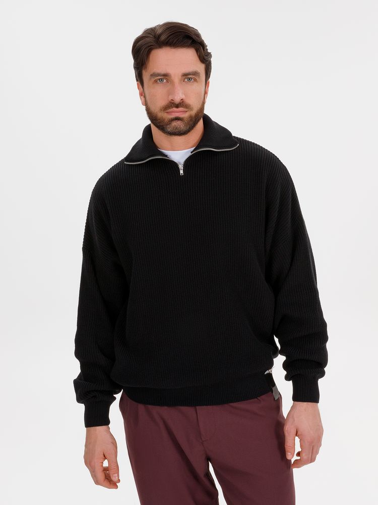 Джемпер Siluetti Birne, черный / Миниатюра WWW (1000)