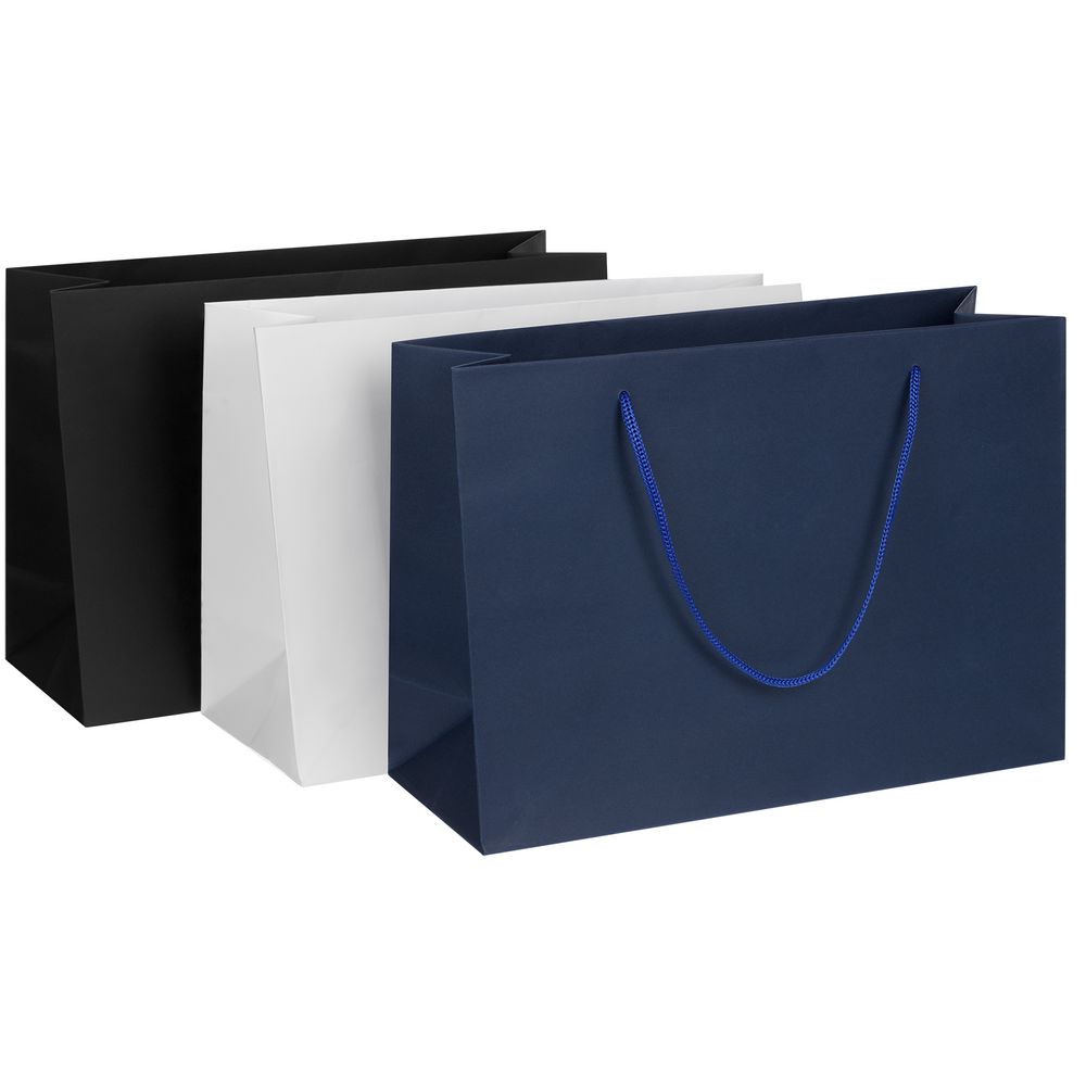 Пакет бумажный Arc M, синий / Миниатюра WWW (1000)