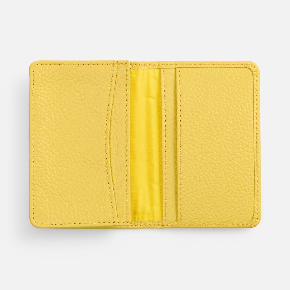 Футляр для визиток Unison, желтый / Миниатюра WWW (1000)