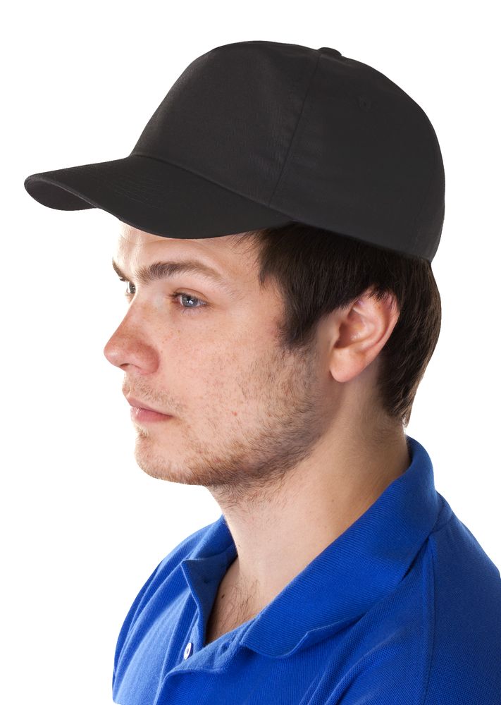 Бейсболка Unit First, черная / Миниатюра WWW (1000)