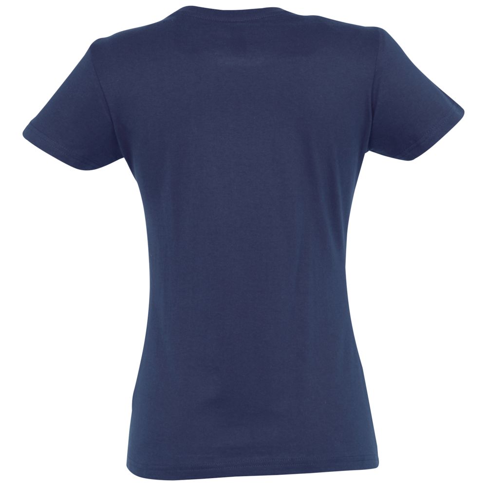 Футболка женская Imperial Women 190, темно-синяя (кобальт) / Миниатюра WWW (1000)