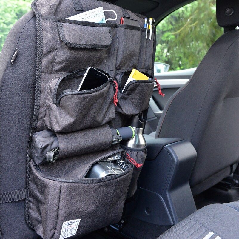 Органайзер на спинку сиденья Business Car Organizer, серый / Миниатюра WWW (1000)