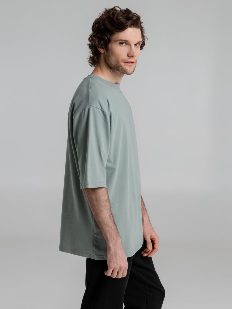 Футболка оверсайз Slope, светло-зеленая / Миниатюра WWW (1000)