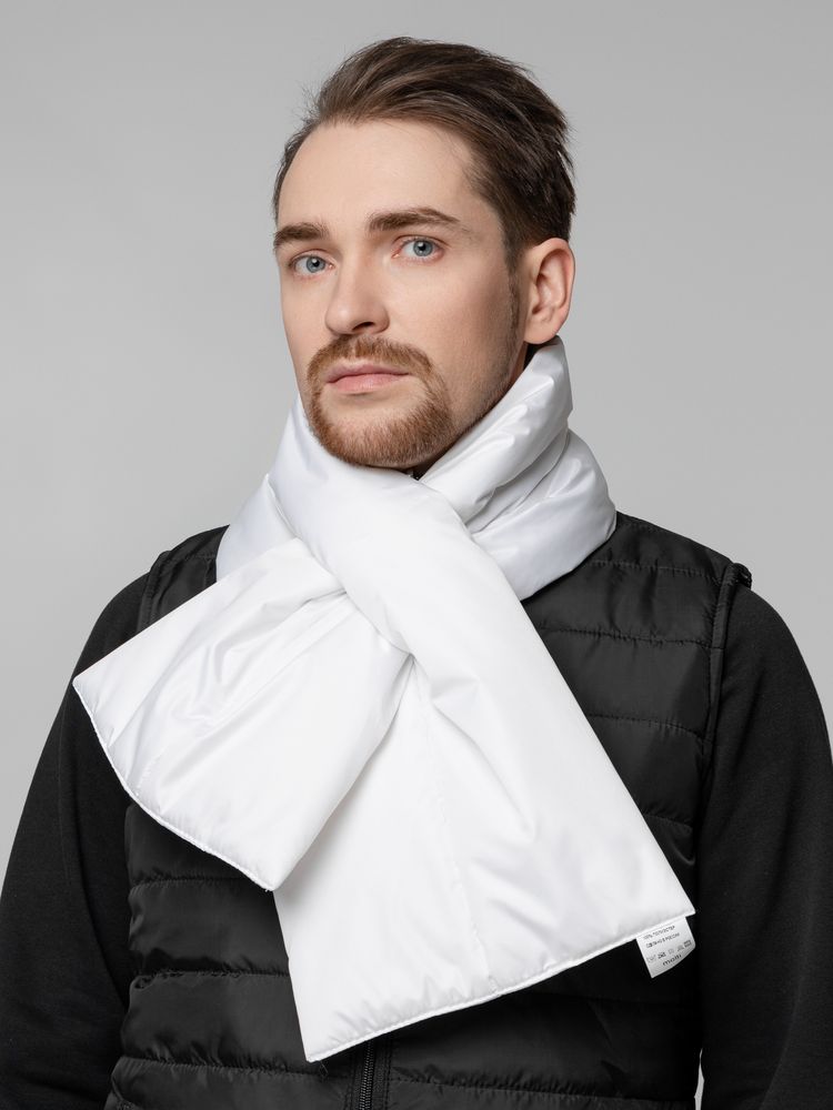 Шарф Shelter, белый / Миниатюра WWW (1000)