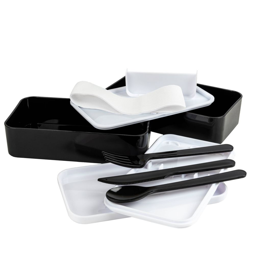 Ланчбокс Pure, черный / Миниатюра WWW (1000)