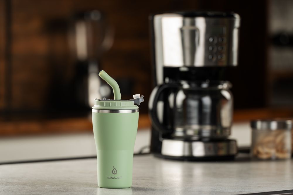 Термостакан Sapporo, зеленый / Миниатюра имиджевого (1000)