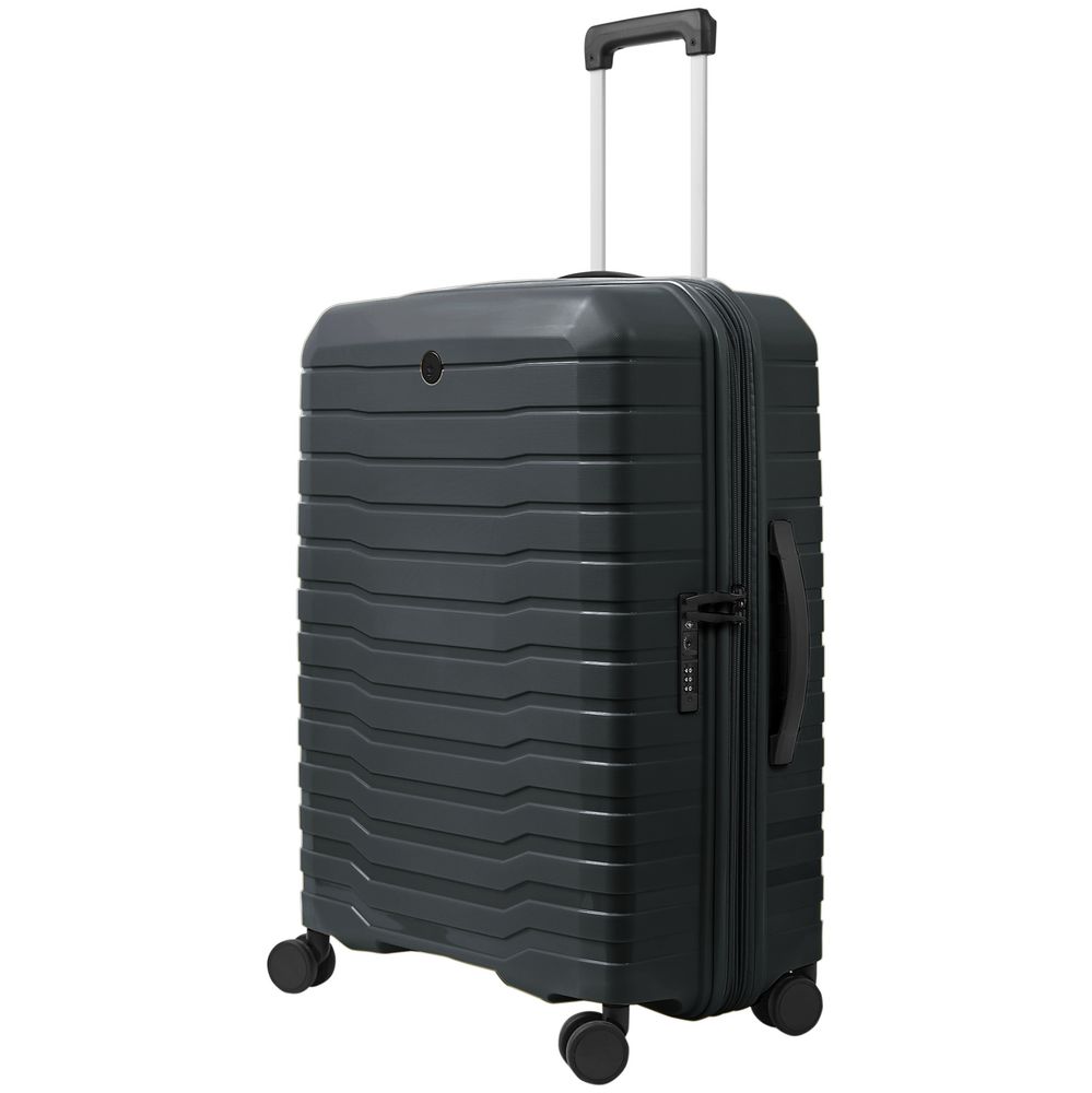 Чемодан Edge M, черный / Миниатюра WWW (1000)