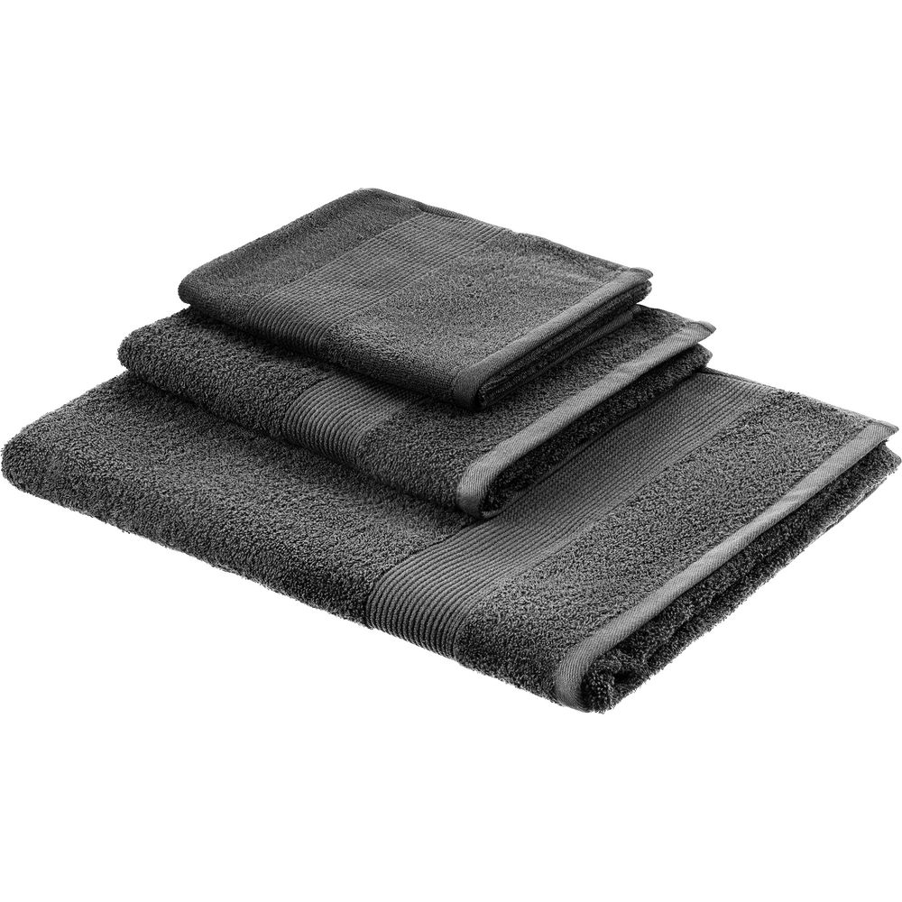 Полотенце махровое «Тиффани», большое, серое / Миниатюра WWW (1000)