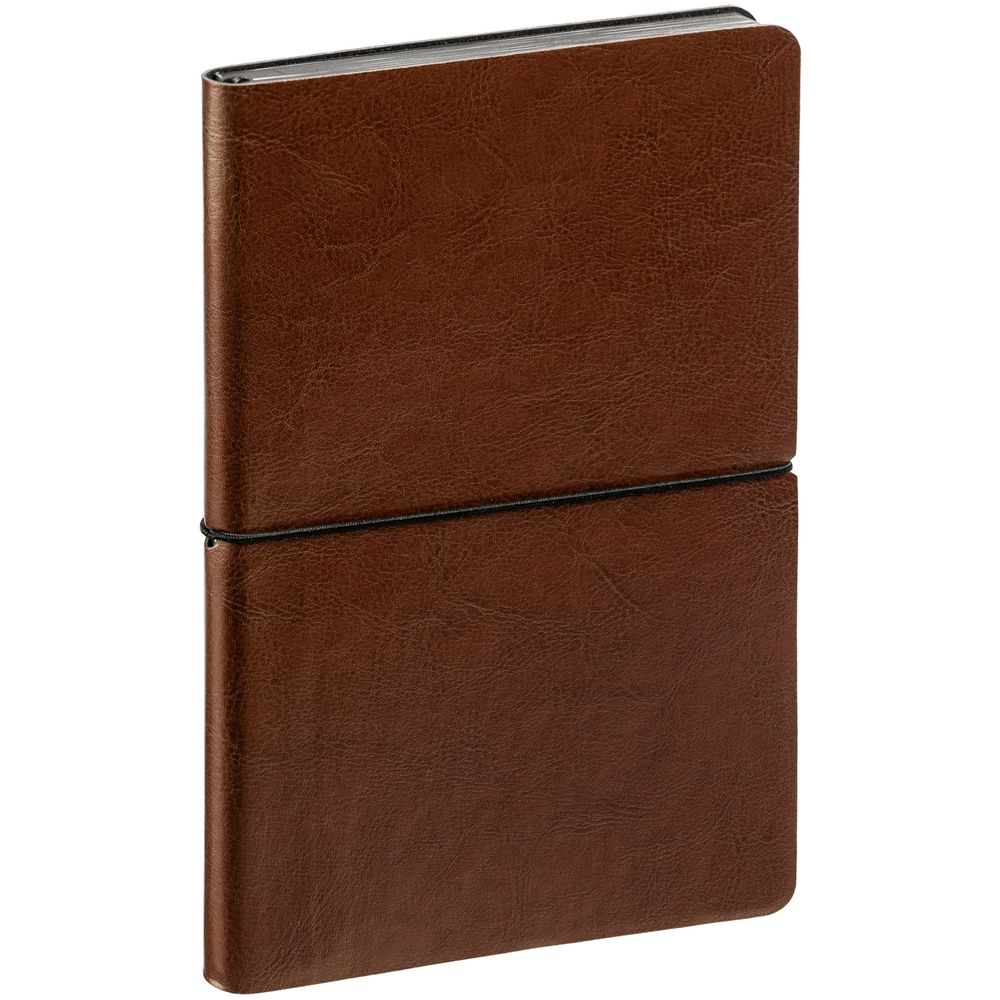 Ежедневник Shine, недатированный, коричневый / Миниатюра WWW (1000)
