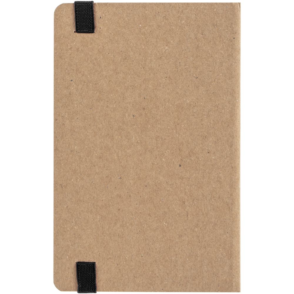 Ежедневник Eco Write Mini, недатированный, с черной резинкой / Миниатюра WWW (1000)