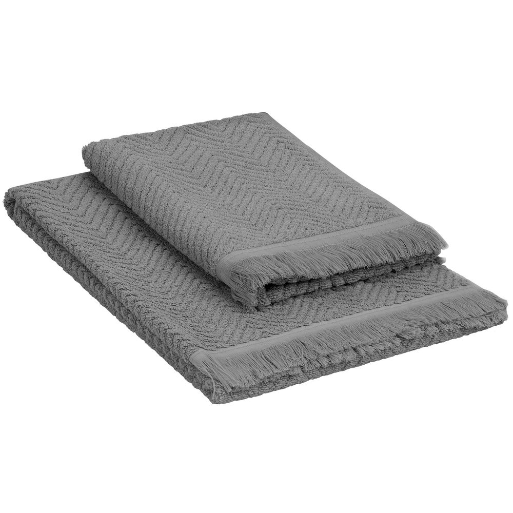 Полотенце Morena, среднее, серое / Миниатюра WWW (1000)