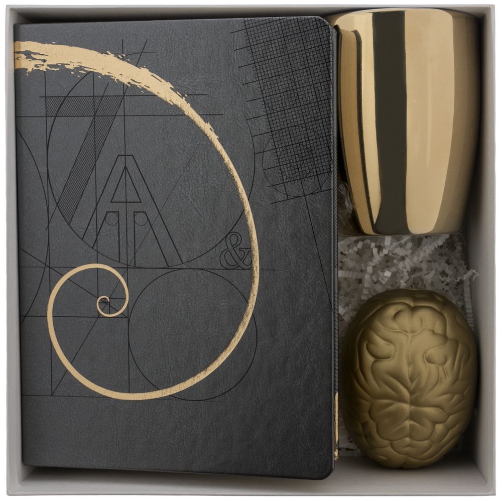 Набор Think Big, золотистый / Миниатюра WWW (1000)