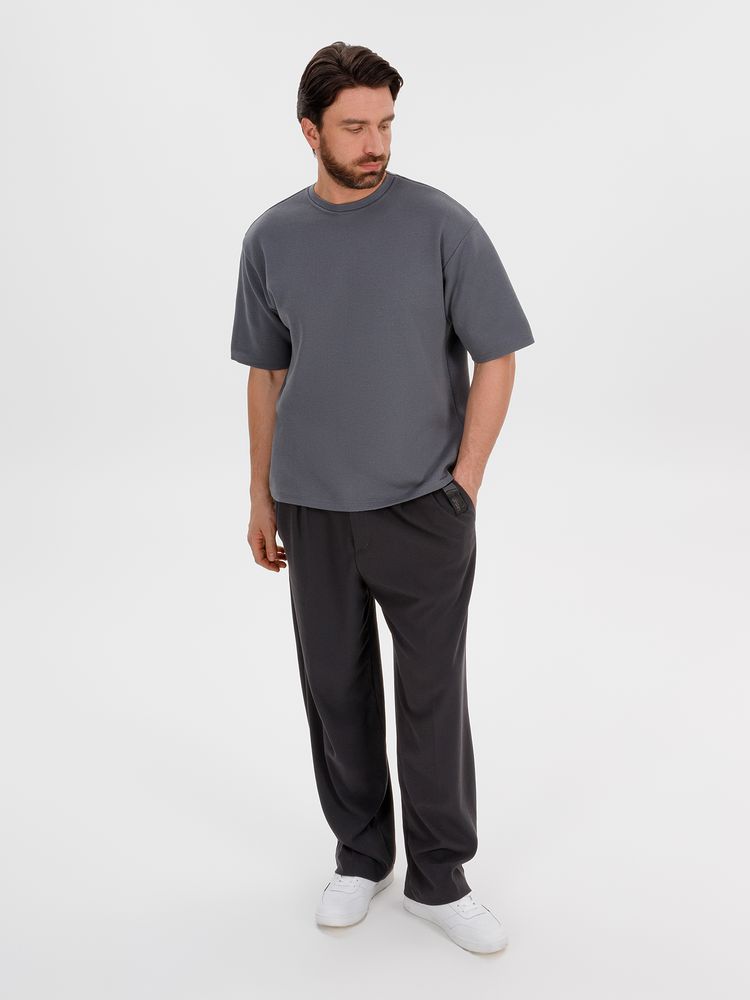 Джемпер с коротким рукавом Siluetti Volumica, серый / Миниатюра WWW (1000)