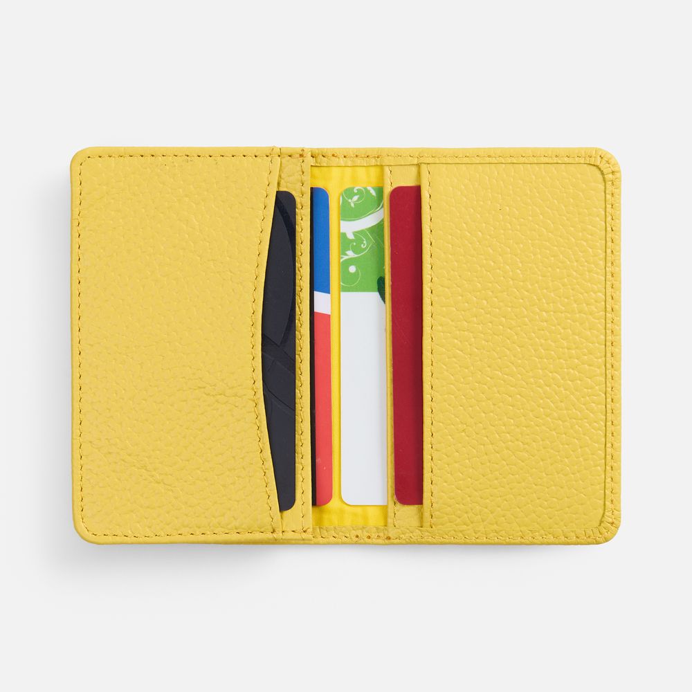 Футляр для визиток Unison, желтый / Миниатюра WWW (1000)