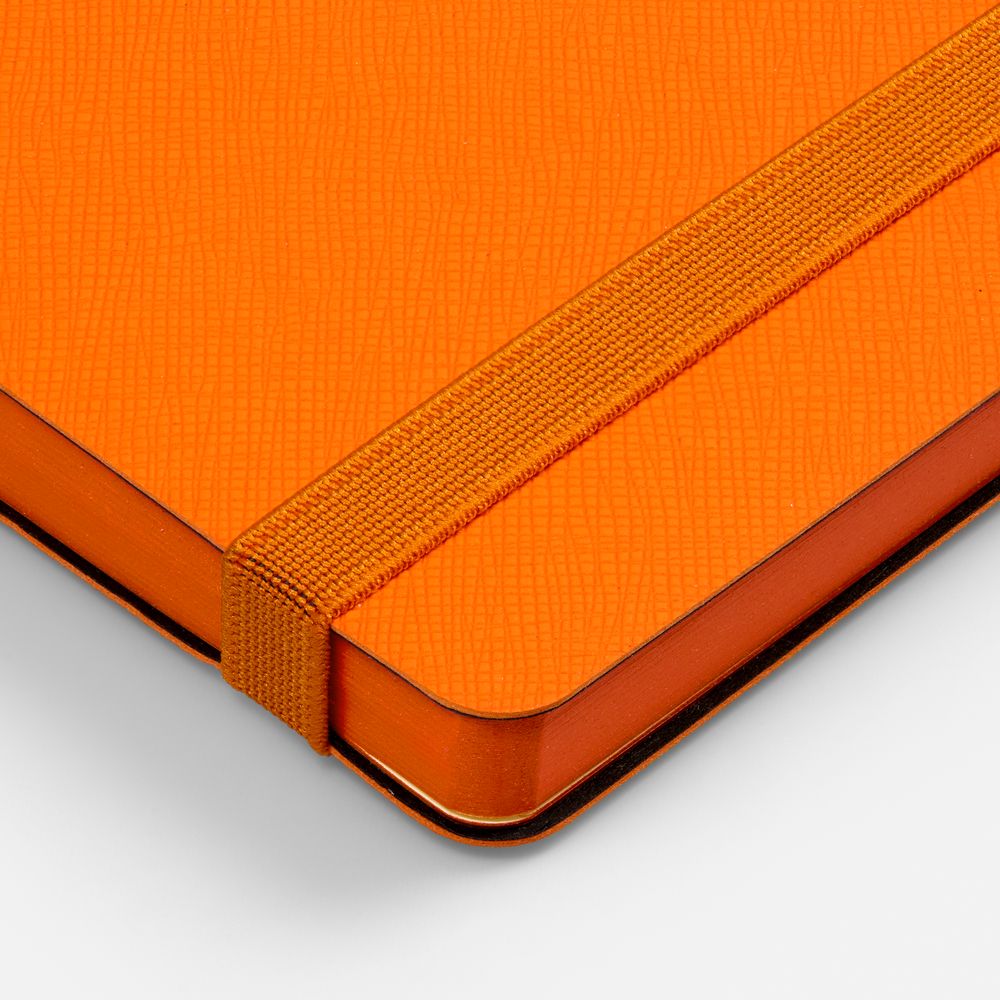 Ежедневник Peel Flex, недатированный, оранжевый / Миниатюра WWW (1000)