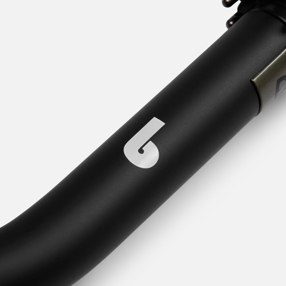 Зонт-трость Alessio, черный / Миниатюра нанесения (1000)