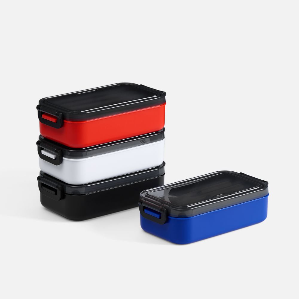 Ланчбокс Pranzo, черный / Миниатюра WWW (1000)