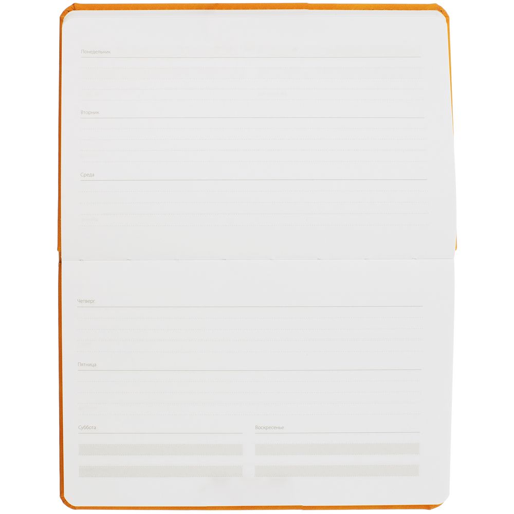 Еженедельник Urban, недатированный, оранжевый / Миниатюра WWW (1000)
