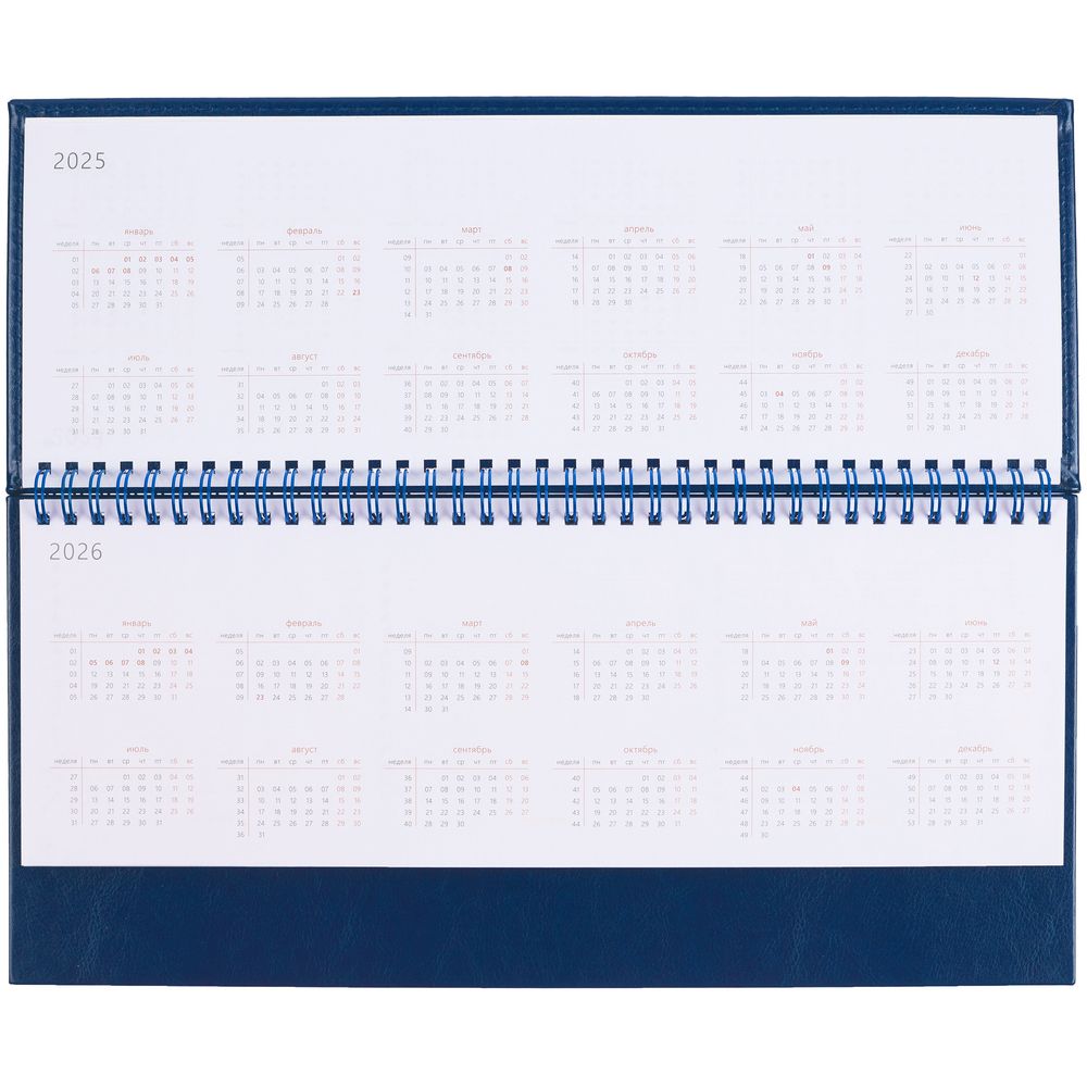 Планинг Nebraska, недатированный, синий / Миниатюра WWW (1000)