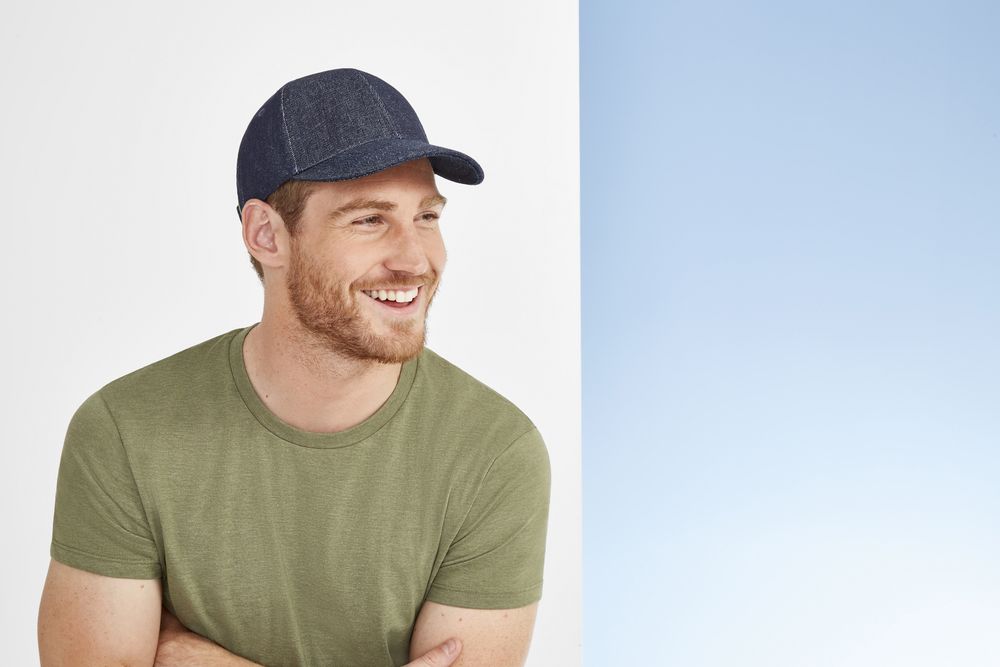 Бейсболка Foxy, синяя (деним) / Миниатюра WWW (1000)