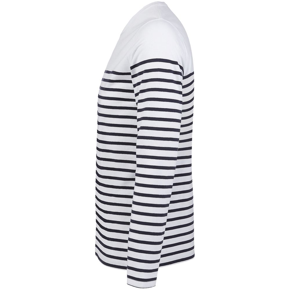 Футболка мужская с длинным рукавом Matelot LSL Men, белая с синим / Миниатюра WWW (1000)