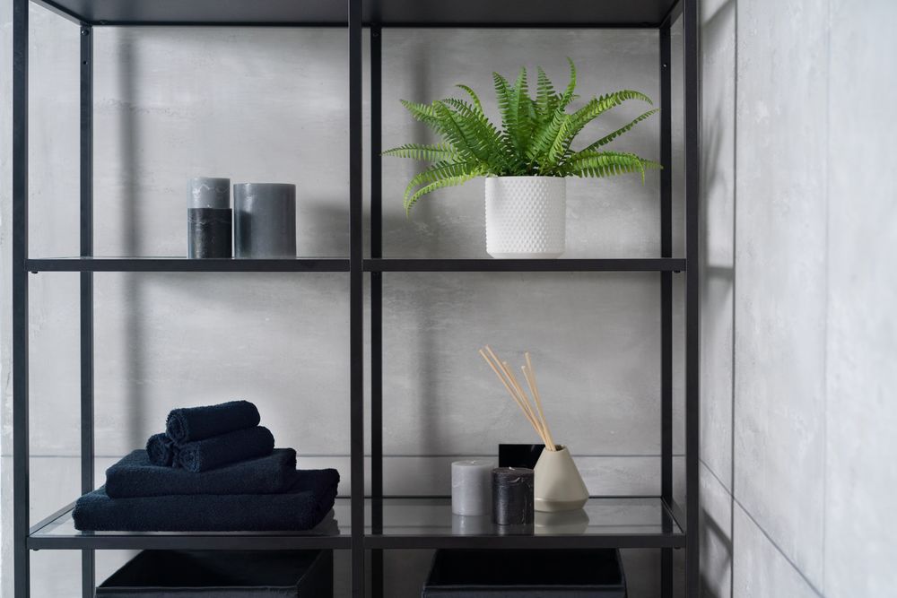 Полотенце отельное For Rooms, большое, черное / Миниатюра WWW (1000)