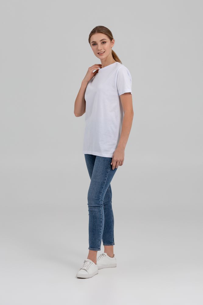 Футболка унисекс T-bolka 160 Original, белая / Миниатюра WWW (1000)